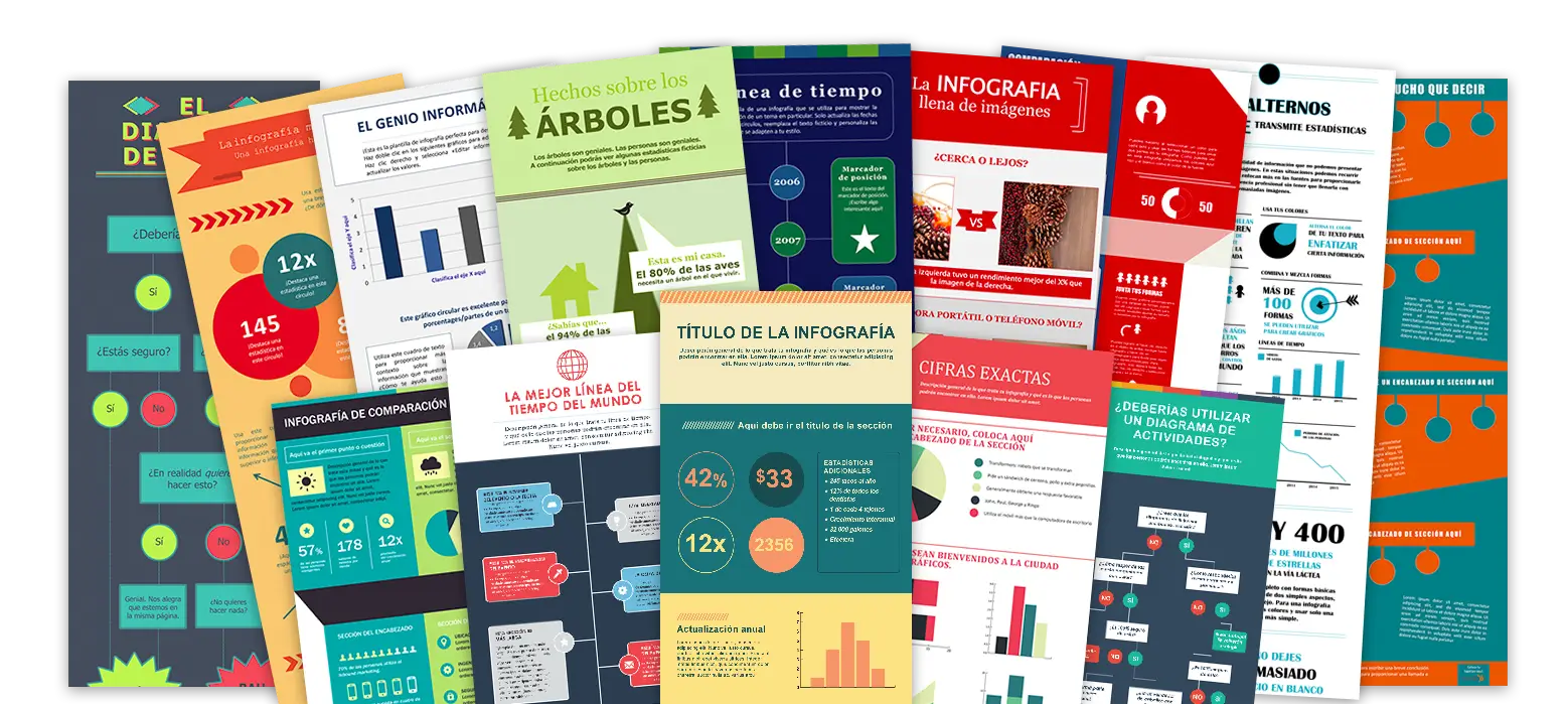 Cómo hacer una infografía en menos de una hora 15 plantillas gratis